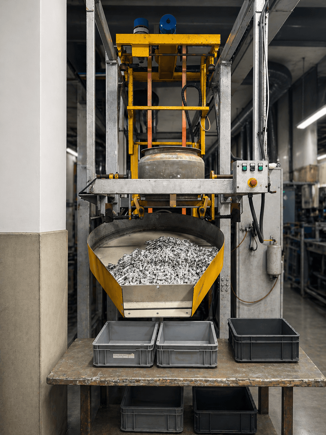 Impianto rotobarile dedicato al settore idrosanitario · Supergalvanica